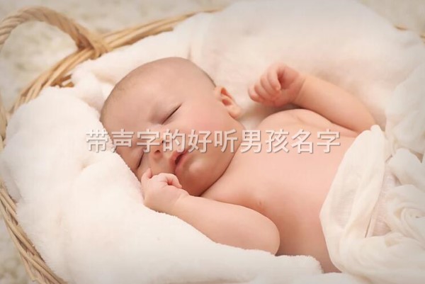 带声字的好听男孩名字